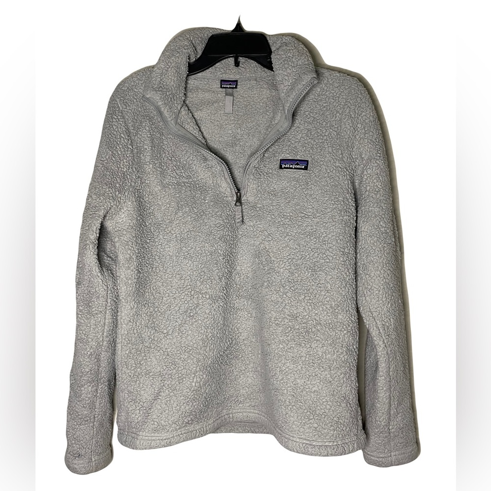 Patagonia Men’s Worn Wear Quarter Zip Medium Gray